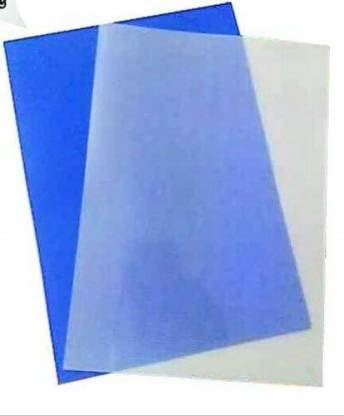 [P3871] Oddy Spiral Binding Sheet, A4 Size, (Blue+Transparent Colour Set) Pack Of 100