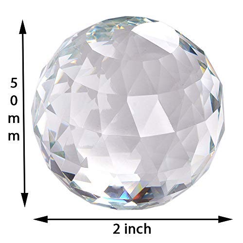 [P5376] Kebica Prism Cut Crystal Glass Ball Paper Weight (No.120) 