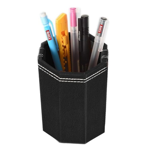 [P5470] Kebica Pen Pencil Holder T/L  Leather Hex
