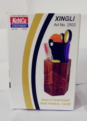 [P5466] Kebica Pen Pencil Holder Wooden (Xingli- T2503)