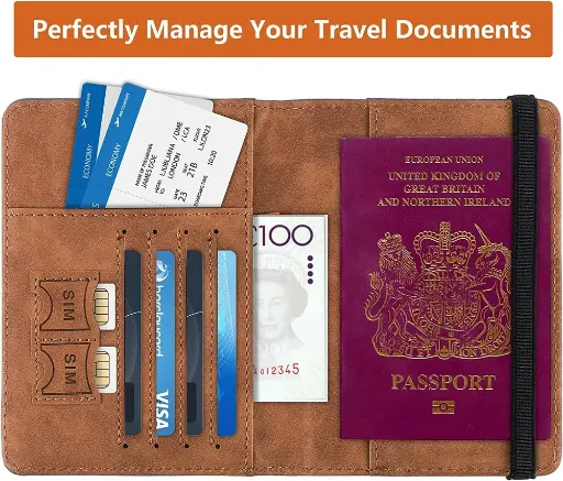 [P5430] Kebica Leather Passsport Cover No.400