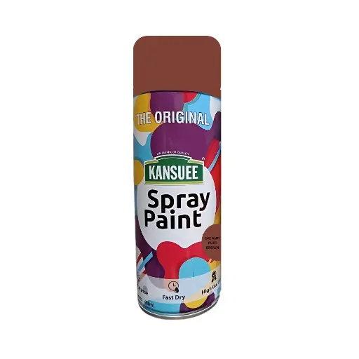 [P5706] Kansuee Spray Paint 400ml (142 Anti-Rust Brown Colour)