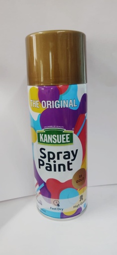 [P5712] Kansuee Spray Paint 400ml (35 Gold Colour)
