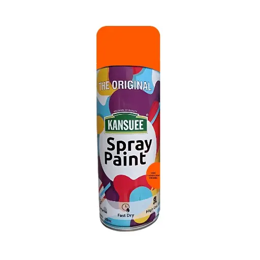 [P5716] Kansuee Spray Paint 400ml (1006 Fluorescent Orange Colour)