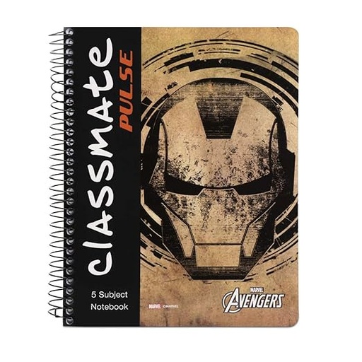 [P5794] Classmate Spiral Long Notebook A4 Single Line 252 Pages (Pack of 1)