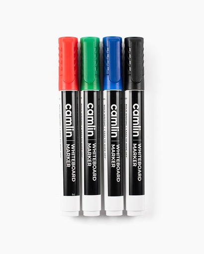 [P4205] Camlin White Board Marker Pen Mix Colour (Pack Of 4) 