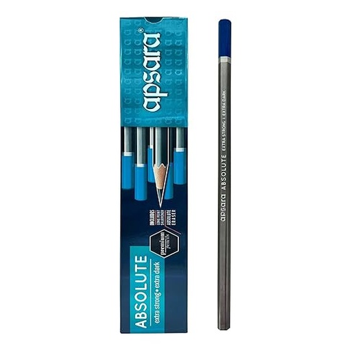 [P3359] Apsara Absolute Premium Pencils, Extra Strong/Extra Dark (Pack Of 10)