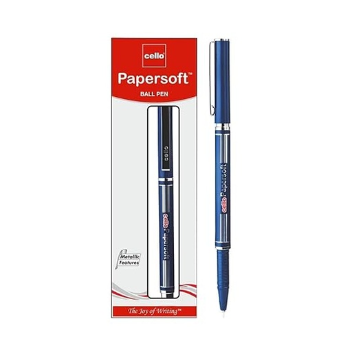 [P5830] Cello Papersoft Ball Pen Blue 0.7mm