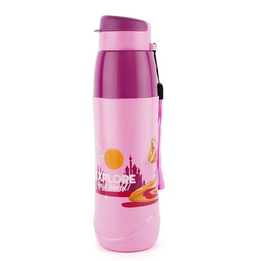 [P5914] Cello Puro Disney Plastic Insulated  Water Bottle 900ml