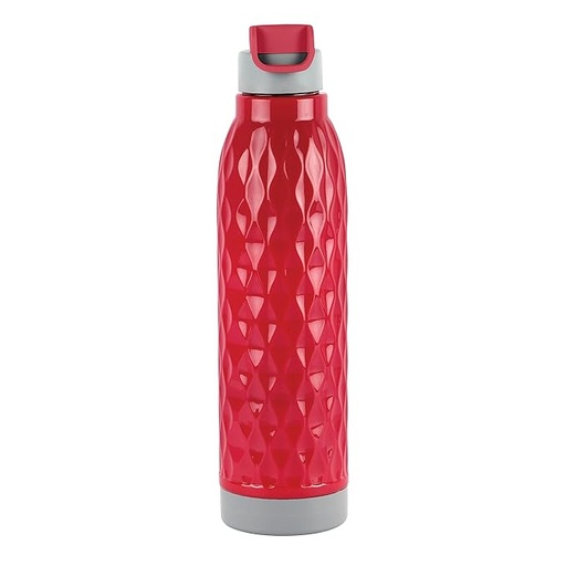 [P5916] Cello Puro Wave Plastic Insulated Water Bottle 900ml