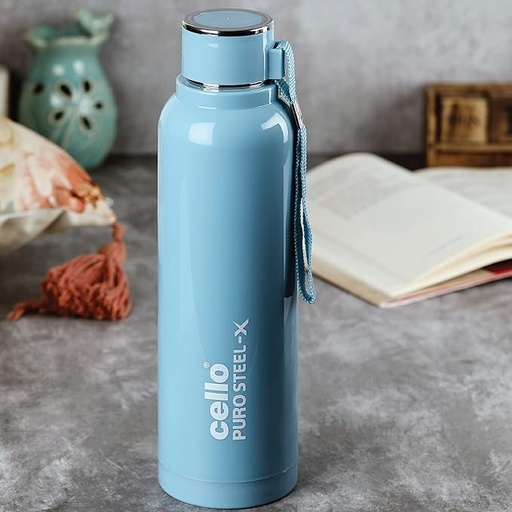 [P5922] Cello Puro Steel-X Benz Insulated Water Bottle 900ml