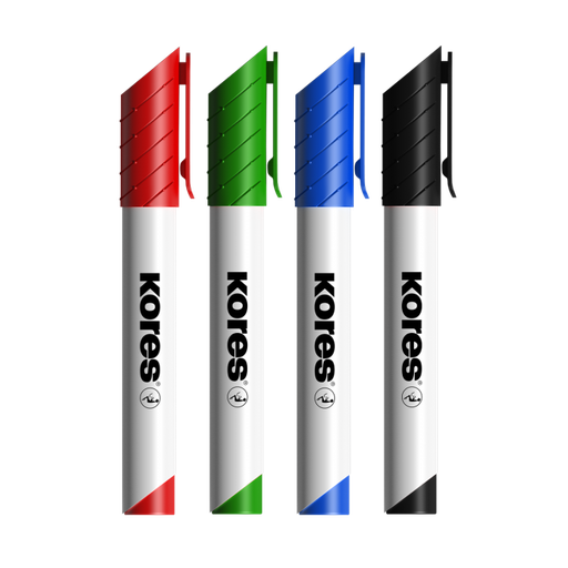 [P4207] Kores White Board Marker Pen (Pack Of 2)