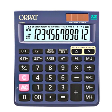 [P4448] Orpat Calculator OT-150D (12 Digit)