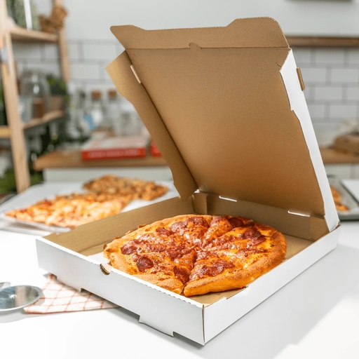 [P6248] Pizza Box Duplex White 10x10x2 Inch (Pack Of 100)