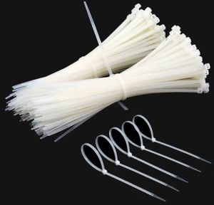 [P6211] Self Locking Cable Ties 3.0x200mm (Pack Of 100) White Colour