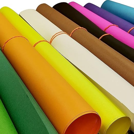 [L4898] Mix Colour Pastel Card Sheet, Size 22x28 Inch (Pack Of 10)