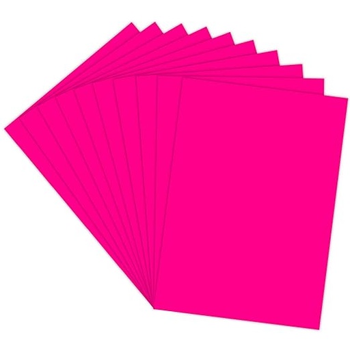 [P3865] Pastel Colour Paper A3 Size 160 Gsm Rani Colour Double Sided (Pack Of 20)