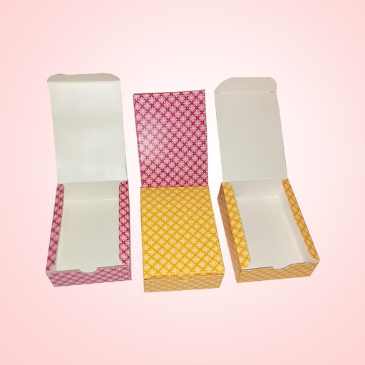 [P6330] Sweet Box 4x2.85x1.35 Inch Penda Box (Pack Of 25)