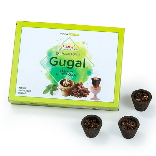 [P5017] Gugal Premium Dhoop Cups (Pack Of 12)