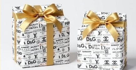 [P6410] Chromo Gift Wrapping Paper (328 No.) Size 19.75x27.5 Inch (Pack Of 25)