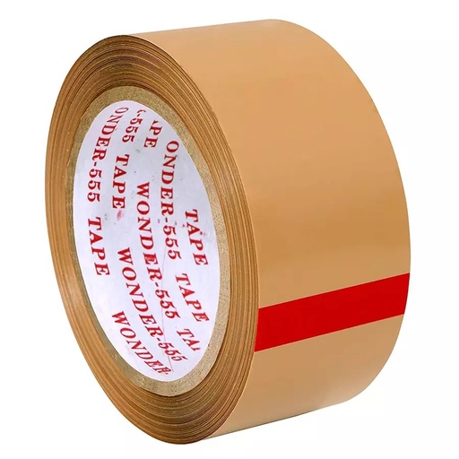 [P4808] Redking Brown Cello Tape 2 Inch 48mm x 60 Meter (Pack of 6)