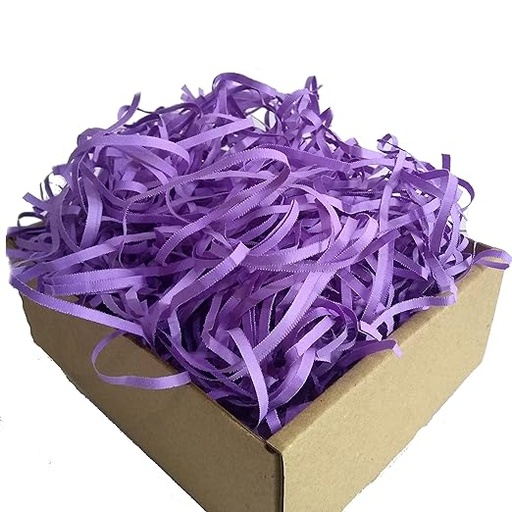 [P6428] Shredder Paper For Packing, Purple Colour (Pack Of 500 Gram)
