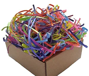 [P6442] Shredder Paper For Packing, Mix Colour (Pack Of 500 Gram)