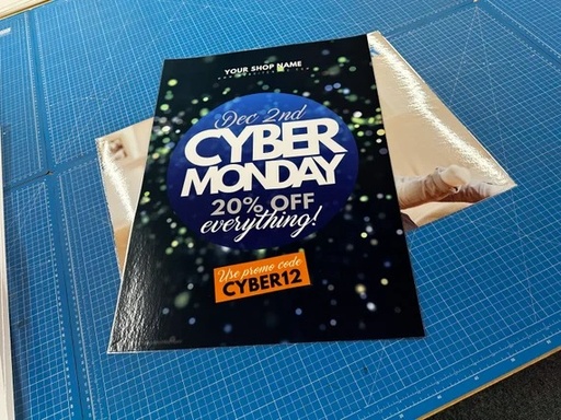 [P6482] 250 Gsm Art Card Front Back With Lamination Multi Colour Print 1000 Pcs (Per Square Inch)