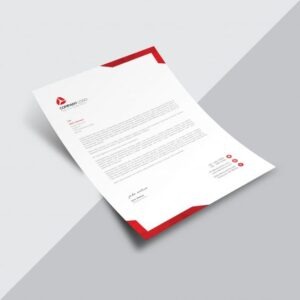 [P6492] Sunshine 80 Gsm Single Side A4 Letterhead Multi Colour Print (500 Pcs)