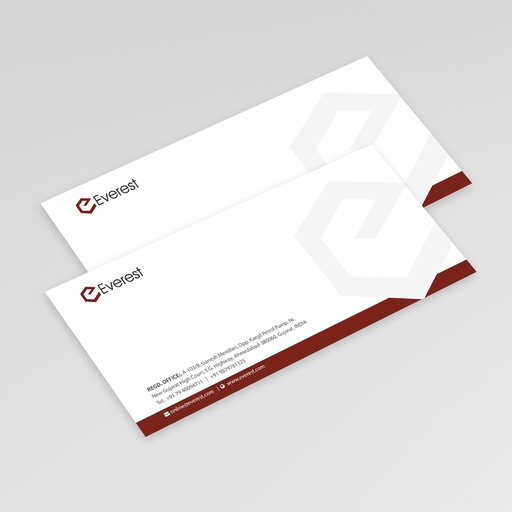 [P6608] Excel Bond 100 Gsm 11x5 Cover Multi Colour Print (1000 Pcs)