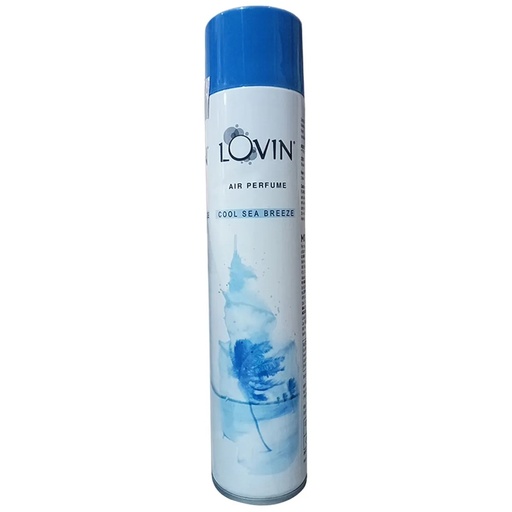 [P3244] Lovin Air Perfume Room Freshener Cool Sea Breeze 234ml / 125gm