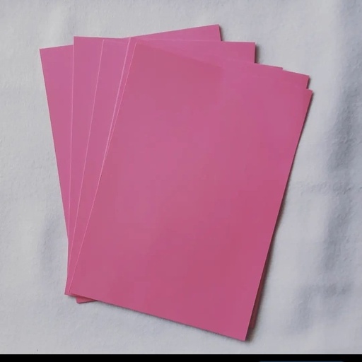 [P6828] Sabarmati Duplex File Card Sheet Pink Colour 22x28 315 Gsm / 18.0kg
