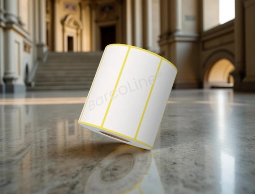 [P4357] Ribbon Barcode Label Roll 2.8x1.2 Inch (70mmx30mm / 1up) 1515 Label