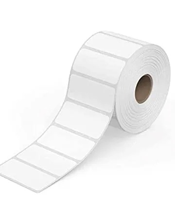 [P4358] Ribbon Barcode Label Roll 3.1x1.4 Inch (80mmx35mm / 1up) 1315 Label