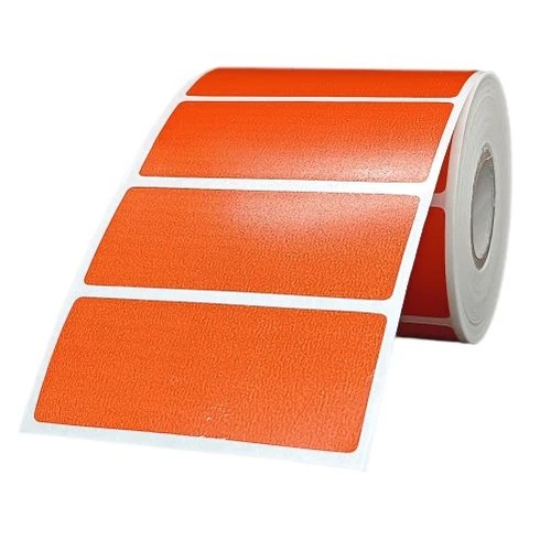 [P4317] Ribbon Barcode Label Roll Orange 2.8x1.2 Inch (70mmx30mm / 1up) 1515 Label