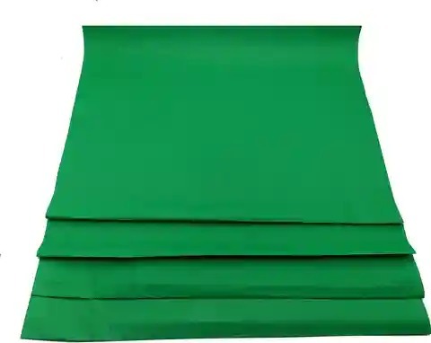 [P7114] Premium Fluorescent Paper Dark Green Colour Double Sided 25x36 / 80 Gsm
