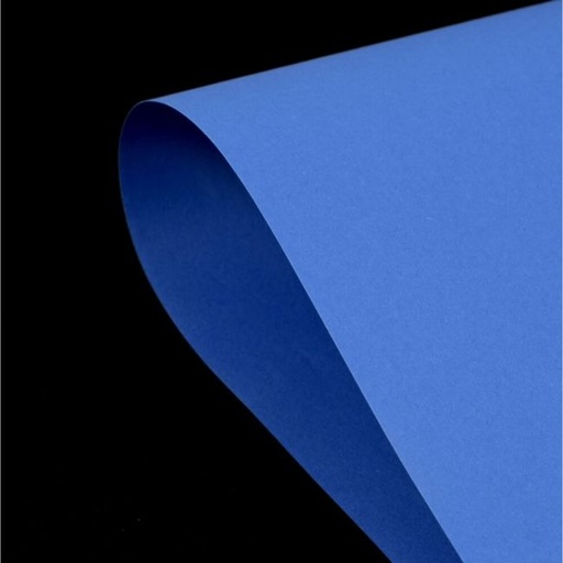 [P7116] Premium Fluorescent Paper Royal Blue Colour Double Sided 25x36 / 80 Gsm