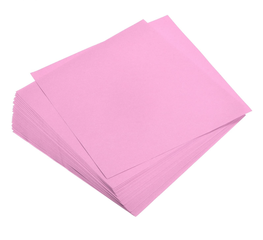 [L1532] Ruchira Pink Colour Papers 18x23 / 56 Gsm (Loose Sheet)