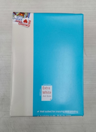 [P1770] Redking Copier Paper A5 75 Gsm (1000 Sheet,1 Ream) White Paper