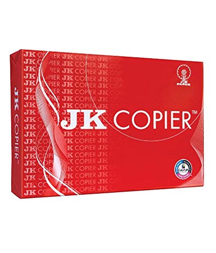[P1760] JK Red Copier Paper, A4 Size, 75 Gsm (500 Sheet,1 Ream) White Colour
