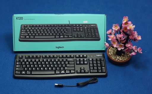 [P3644] Logitech K120 Wired USB Keyboard 