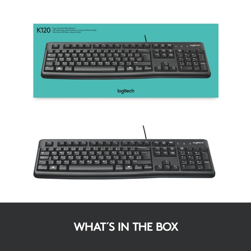 [P3644] Logitech Key Board K120