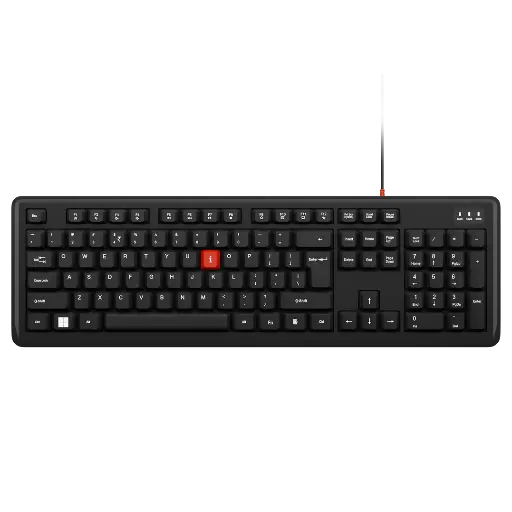 [P3640] iBall Qwerty 101 (iBall Deskey) Wired USB Keyboard