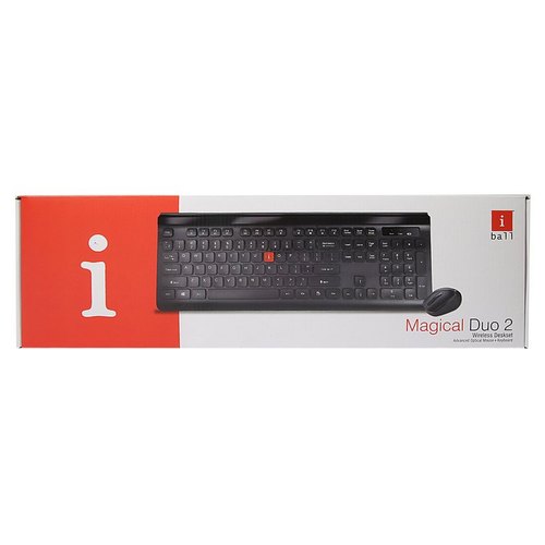 [P3662] I Ball Wireless Keyboard & Mouse Combo Magical Duo