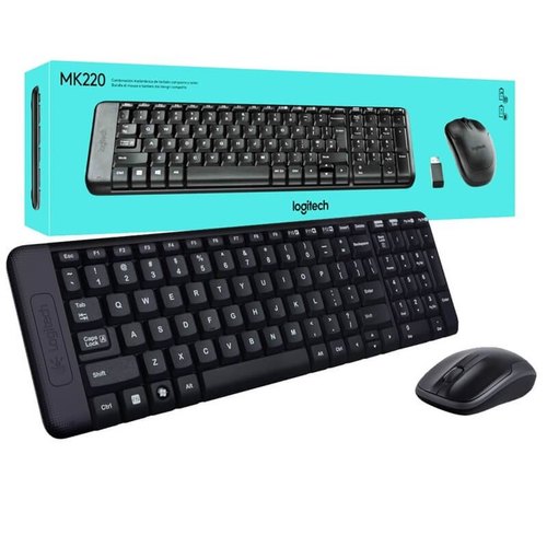 [P3666] Logitech Wireless Keyboard & Mouse Combo MK 220