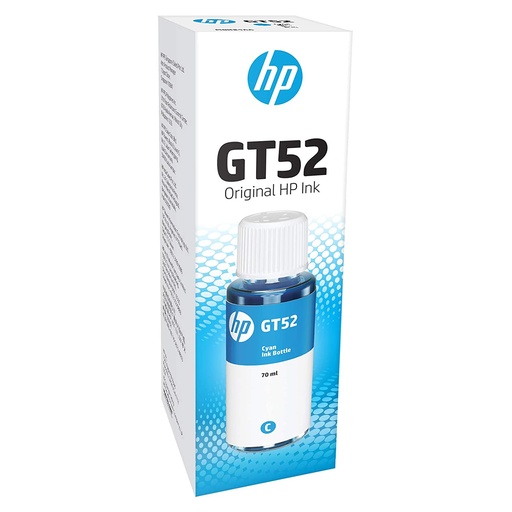 [P2732] HP GT52 70 ML Cyan Original Ink Bottle