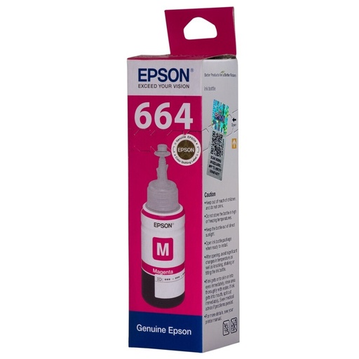 [P2786] Epson Ink 664 Magenta 70ml (Original Bottle)