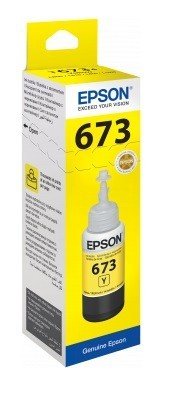 [P2774] Epson Ink 673 Yellow 70ml (Original Bottle)