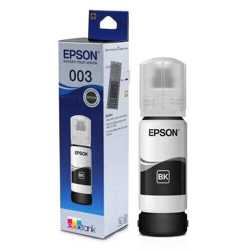 [P2760] Epson Ink 003 Black 65ml (Original Bottle)