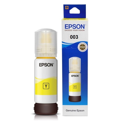 [P2766] Epson Ink 003 Yellow 65ml (Original Bottle) 